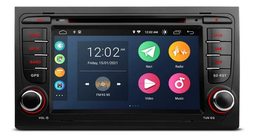 Android 9.0 Estereo Audi A4 2002-2008 Gps Touch Hd Usb Radio Foto 5
