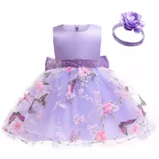 Vestido Para Niñas Y Bebes Fiesta Bautizo Navidad Disfraz