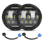 Una Faros Ojo ngel Led Jeep Jk Wrangler 7 Tj Cj5 Cj7 Vocho Jeep CJ7