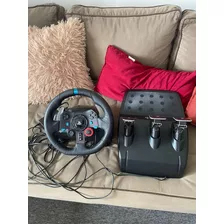 Volante Logitech 29 Y Pedalera