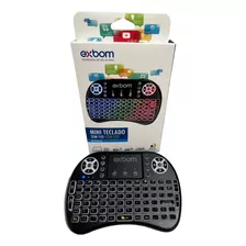 Controle Mini Teclado Universal Smart Tv Sem Fio