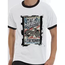 Camiseta Camisa Moto Estampa Cartaz Motociclista L1645