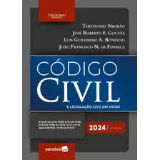 Livro Código Civil E Legislação Civil Em Vigor - 42ª Edição 