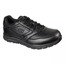 Zapatilla Skechers Nampa Slip Resistant Negro