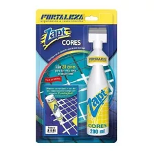 Zapt Tinta Para Rejunte Renovador Fortaleza Platina 200ml