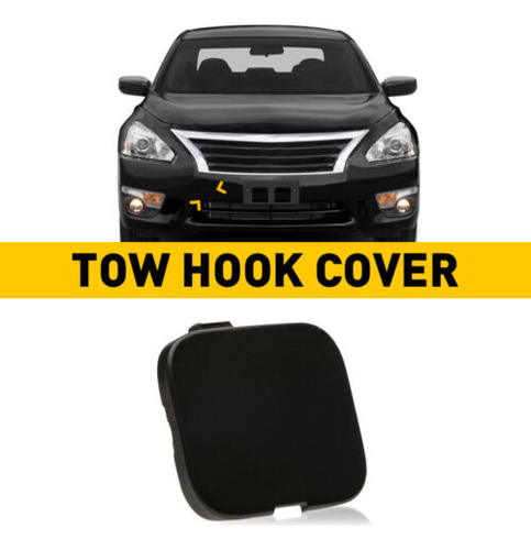 Car Front Bumper Tow Hook Cover Cap For Nissan Altima 20 Ggg Foto 2