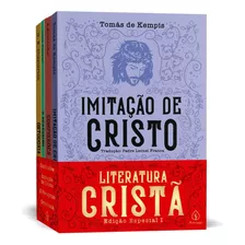 Box De Livros Literatura Cristã Com 4 Livros