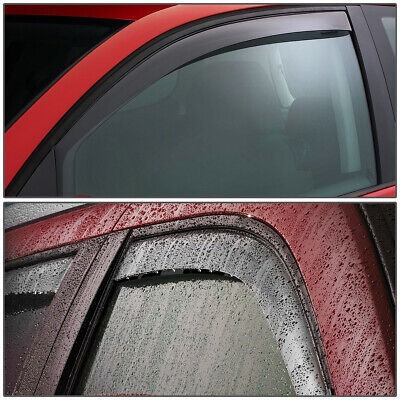 For 06-10 Mazda 5 Premacy Smoke Tint Window Visor Shade/ Sxd Foto 3