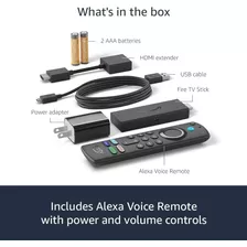 Fire Tv Stick Con Alexa Voice Remote (incluye Controles De T
