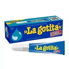  La Gotita Gel 3g Adhesivo Instantáneo Pegamento Poxipol