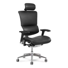 X-chair X4 Silla Ejecutiva De Alta Gama, Cuero Negro Con Rep