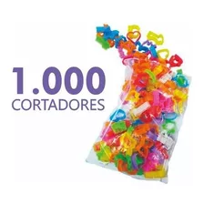 1000 Cortadores Forminhas P/ Massinhas De Modelar - Atacado