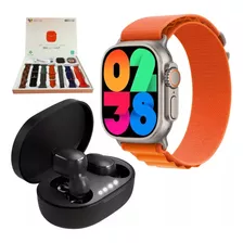 Smart Watch Relogio Hw Ultra 2 Serie9 7 Pulseiras Fone S/fio