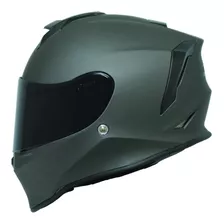 Capacete Moto Mormaii M1 Origin Dark Gray + Narigueira N56