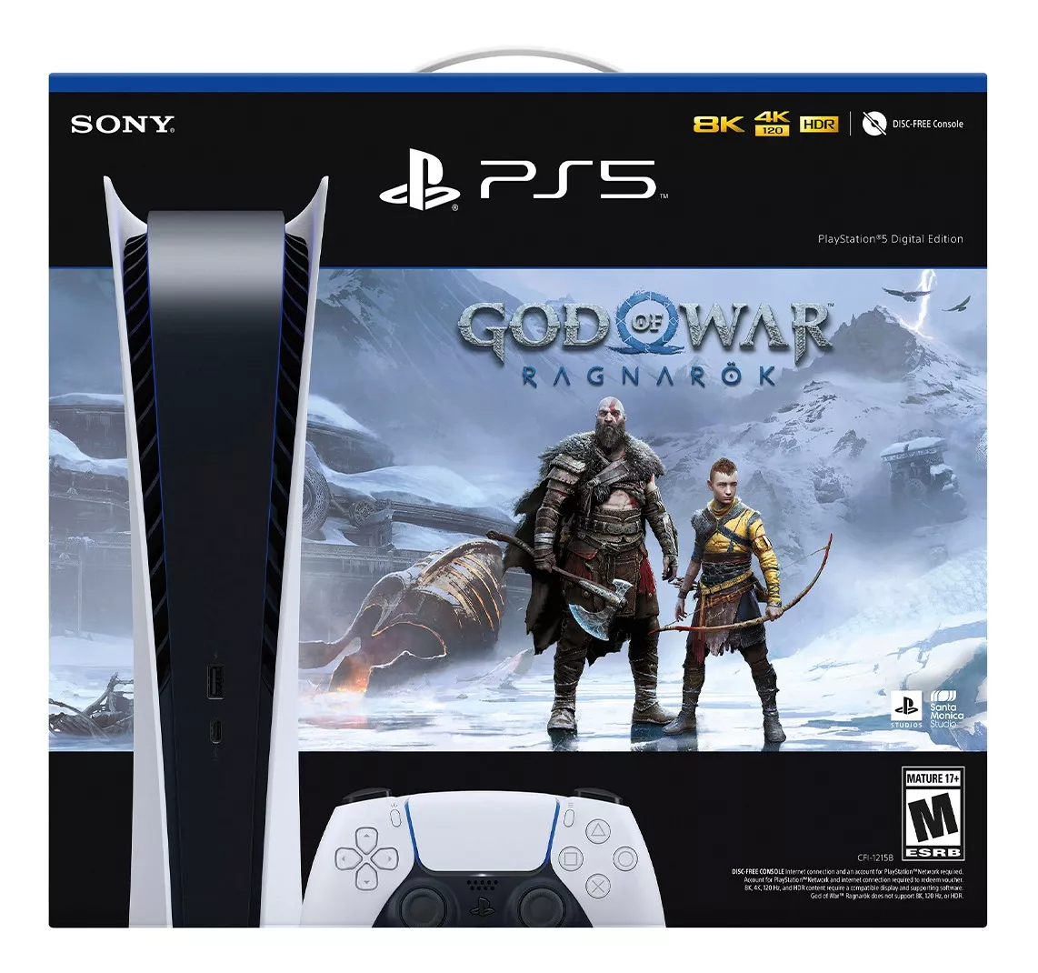 Playstation 5 God Of War Ragnarök Digital 
