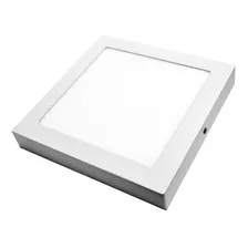 Plafon 12w Cuadrado Luz Fria Led Life Lh-1771