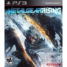 Ps3 Metal Gear Rising Novo Lacrado