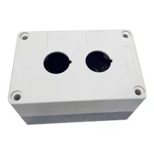 Caja Pvc Botonera Dos Huecos 22mm Para Control En Chile