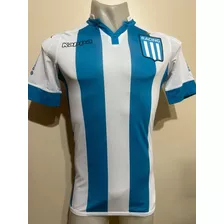 Camiseta Racing Kappa 2017 S/ Publicidad Lautaro Martínez 10