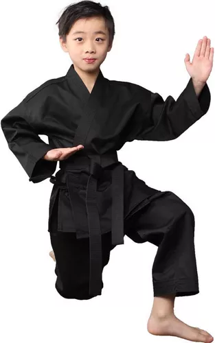 Segunda imagen para búsqueda de kimono negro