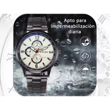 Reloj Vikec Caballero Brazalete White 45mm