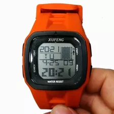 Relógio Digital Esportivo A Prova D' Água Pulseira Silicone 