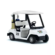 Miniatura Carrinho De Golfe Cart Kinsmart 1/32 Coleção Golf