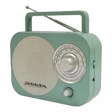 Radio Amfm Transportable Studebaker Radio En Color Cerceta V