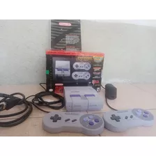 Súper Nintendo Classic Edition 512mb Color Gris Y Violeta