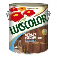 Verniz Madeira Base Água Incolor Brilhante 3,6l Lukscolor