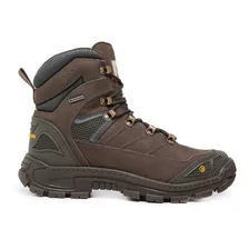 Bota Coturno Masculino Couro Palmilha Gel Zeus