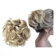 Coque Grego Cabelo Postiço Idêntico Ao Real Penteado Lindo 