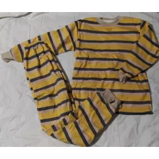 Pijama Niños Afranelado Calentitos (tallas 4 A 10)