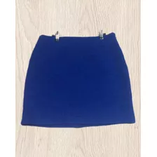 Falda Forever 21 Talla S Azul Corta