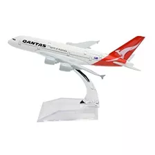 Avion Escala Airbus A380 Qantas Aircraft 20cm