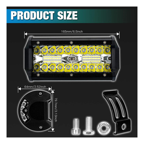 Barras Led Neblineros 4x4 Ford Courier Foto 6