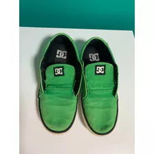 Zapatillas Originales Dc - Color Verde