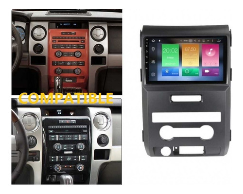 Ford F150 2009-2014 Android Gps Wifi Bluetooth Radio Carplay Foto 9