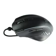 Mouse 7 Botões Led Rgb Running Design Exclusivo Até 7200 Dpi Cor Preto/rgb