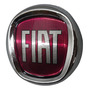 Par De Emblemas Fiat 500 Cromados Con Pegamento