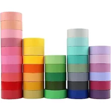 36 Roll Washi Tapes Washi Masking Tapes Random Rainbow