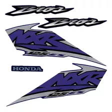 Jogo Adisivos Honda Bros 125 Azul Ano 2004 Es Cor Azul 2004 Es