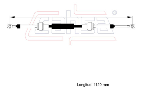 Cable Selector De Velocidades Para Buick Century 4.3l 1983 Foto 2