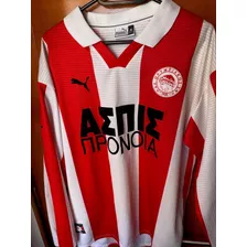 Camiseta Olympiakos De Grecia, 1999 Puma, Xl, Impecable!