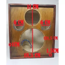Suspensão Acústica Caixa Som Vintage 8 Pol.compensado 15mm