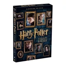 Dvd Box Harry Potter Coleção Dublado E Legendado 8 Discos
