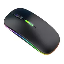 Mouse Rgb Free Wolf X15 Recarregável Usb Sem Fio Silencioso