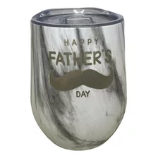 Vaso Termo 12oz Acero Inoxidable Dia Del Padre Feliz Papá 