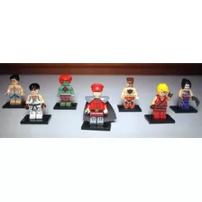 Ken Ryu Bison Street Fighter Kit Kit 7 Minifiguras 