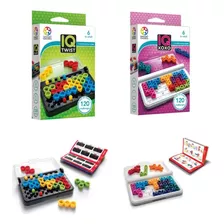 Juego De Rompecabezas Smartgames Iq Color Twist & Xoxo 240 C